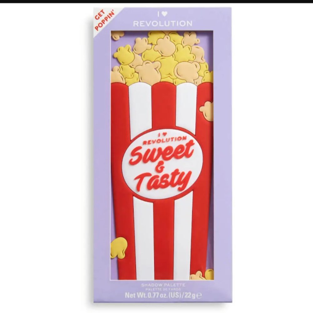 Revolution Tasty Eye Shadow Palette - Popcorn